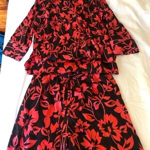 Zara 2 Piece Pjamas Size Large